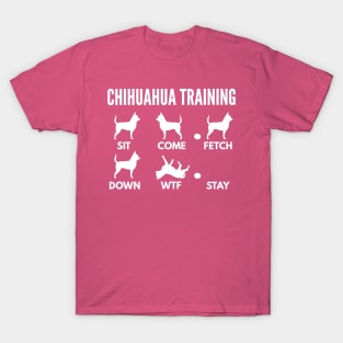 Chihuahua Training Chihuahua Dog Tricks T-Shirt